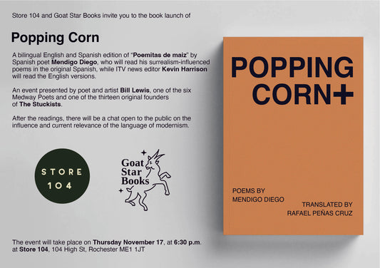 Popping Corn Poetry event