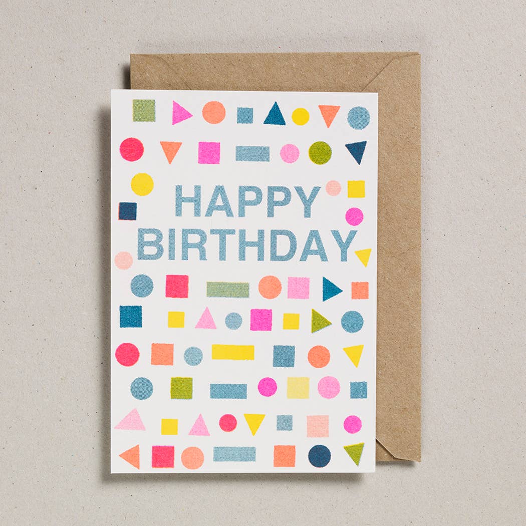 Riso Shapes - Happy Birthday Mix