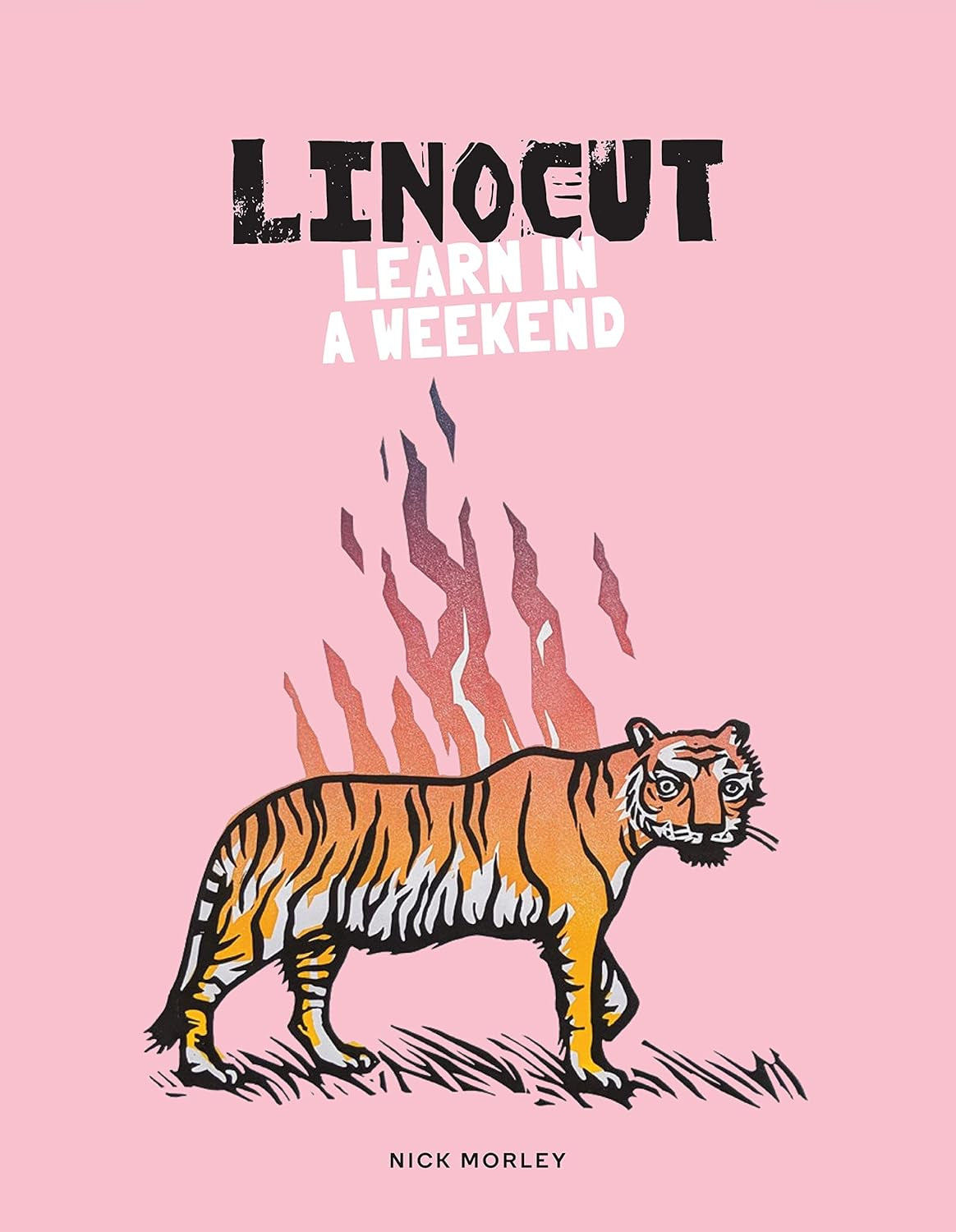 Linocut : Learn in a Weekend by Nick Morley