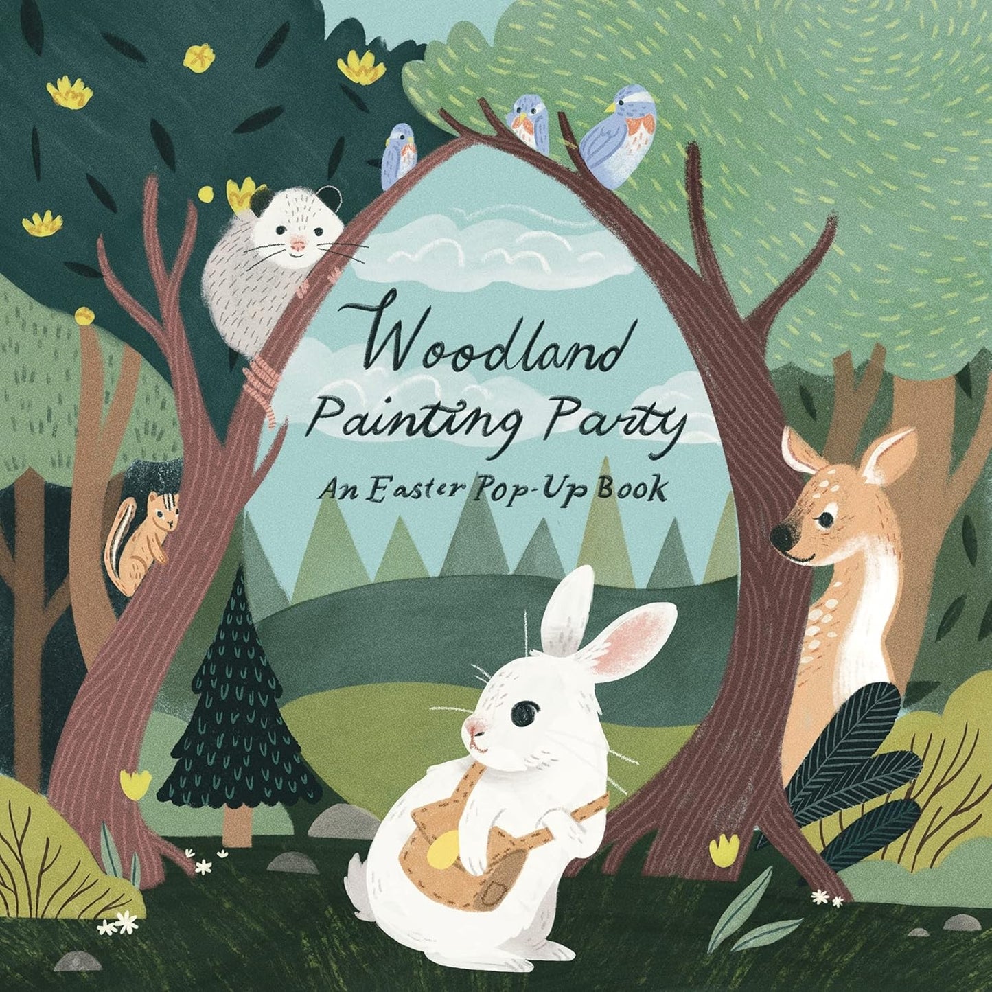 WOODLAND PAINTING PARTY by Nicole Yen