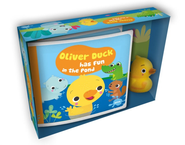 Oliver Duck Has Fun in the Pond : My First Bath Book & Toy