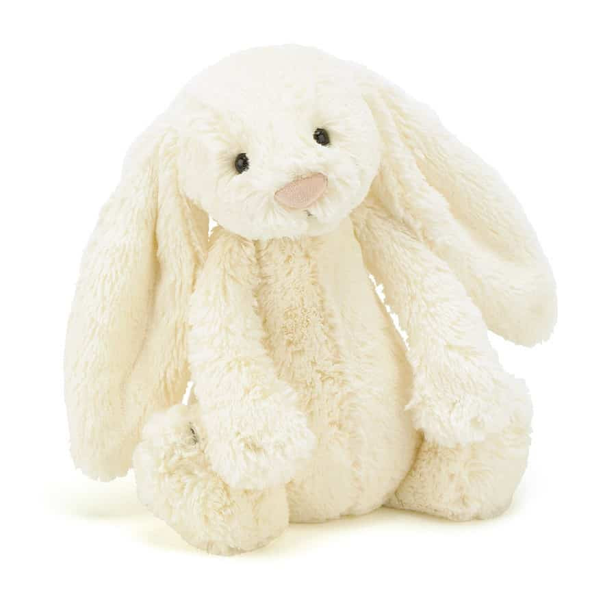 Bashful Cream Bunny (Medium)