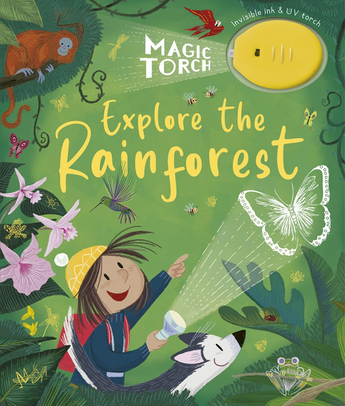 Magic Torch: Explore the Rainforest by Stephanie Stansbie