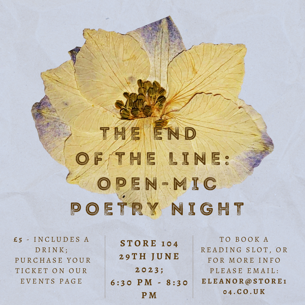 The End of the Line: Open-Mic Poetry Night