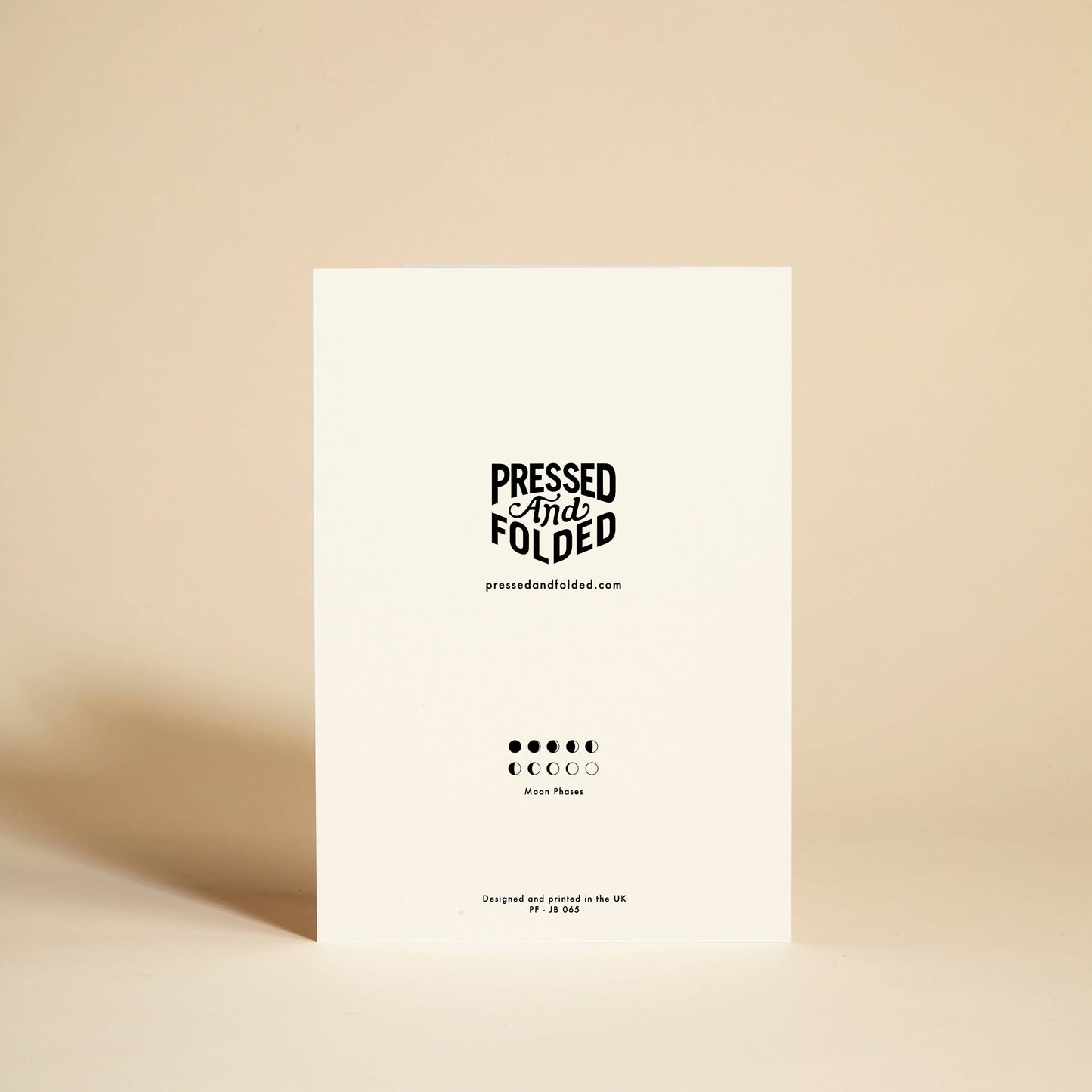 Moon Phases Greeting Card