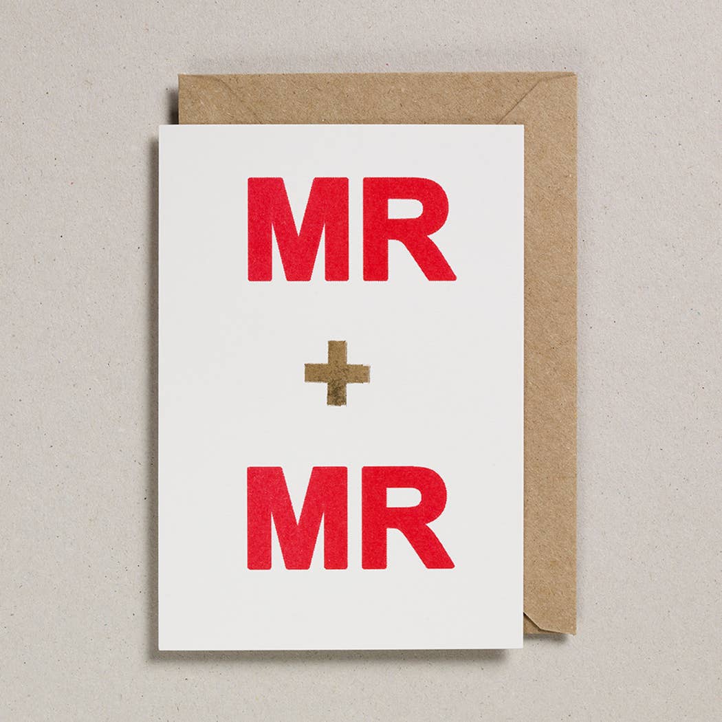Valentines Card - Mr & Mr
