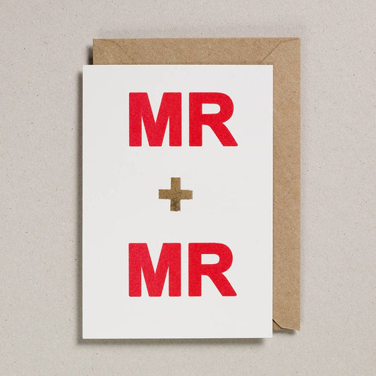 Valentines Card - Mr & Mr
