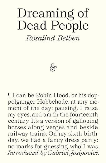 Dreaming of Dead People by Rosalind Belben