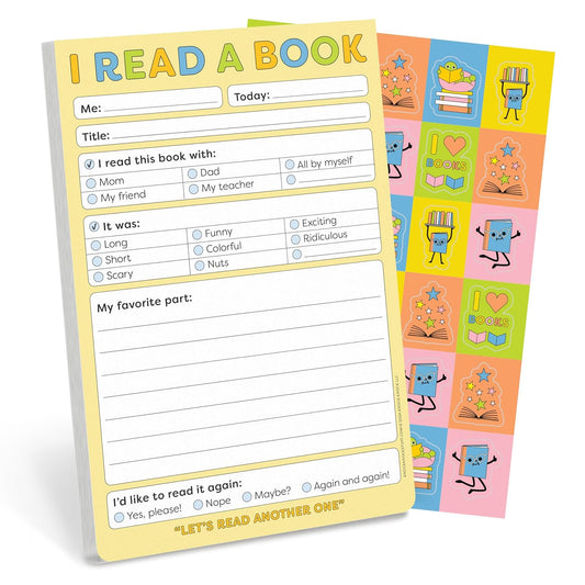 Knock Knock Kids I Read a Book Playtime Pads by Knock Knock Kids