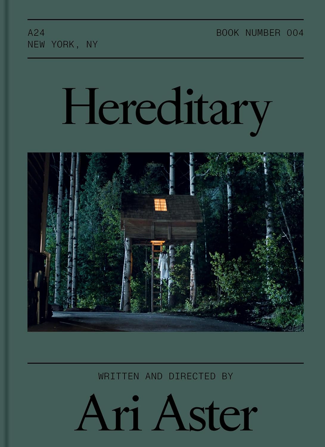 Hereditary Screenplay Book Hasrdback by Ari Aster