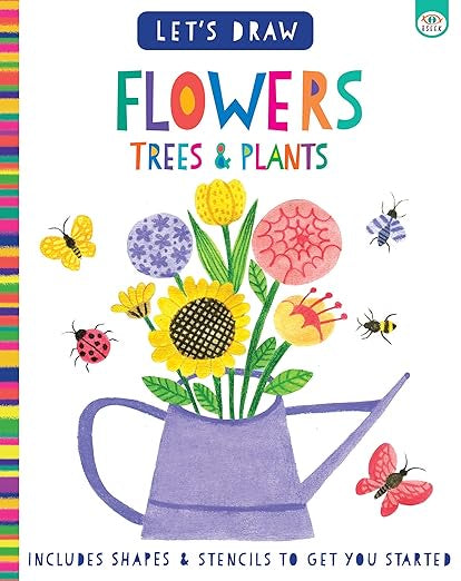 Let's Draw: Flowers, Trees and Plantsby Elizabeth Golding