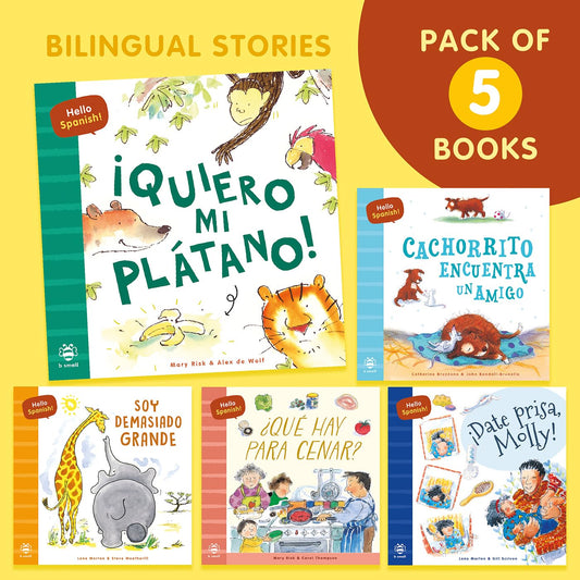 Hello Spanish! Story Pack : Bilingual Spanish-English Edition by Mary Risk, Lone Morton and Catherine Bruzzone