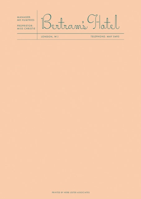 Agatha Christie: Bertram's Hotel (Pack of Three) by Herb Lester Associates