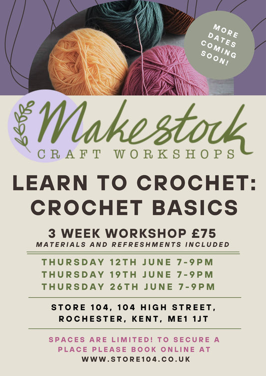 Crochet Basics Workshop with Makestock