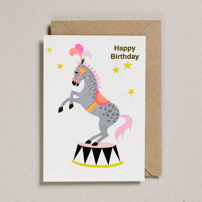 Confetti Pets Cards - Horse Happy Birthday