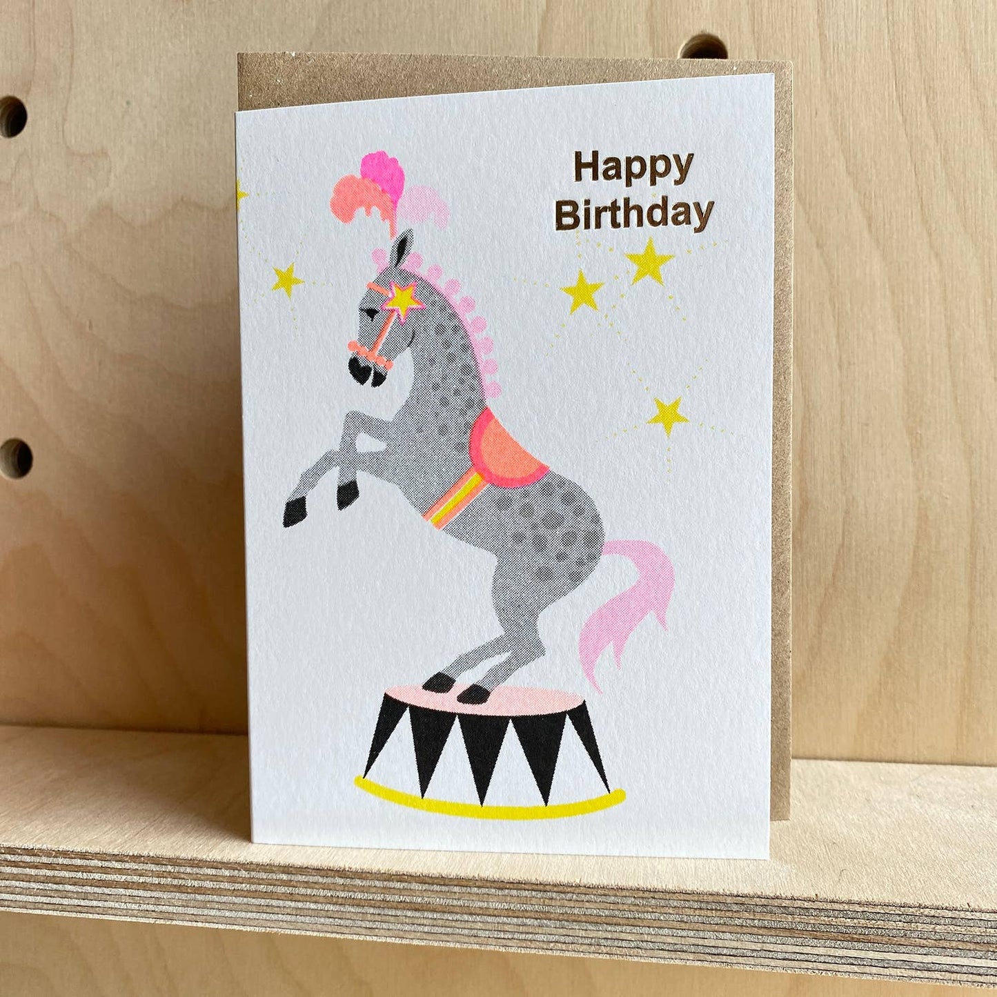 Confetti Pets Cards - Horse Happy Birthday