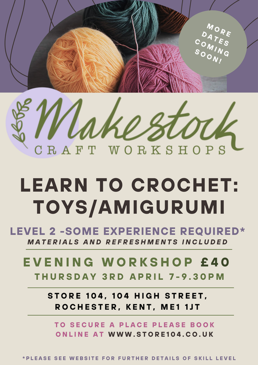 Crochet toy workshop with Make.Stock