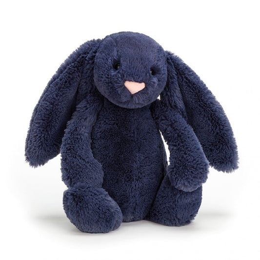 Bashful Navy Bunny (Medium)